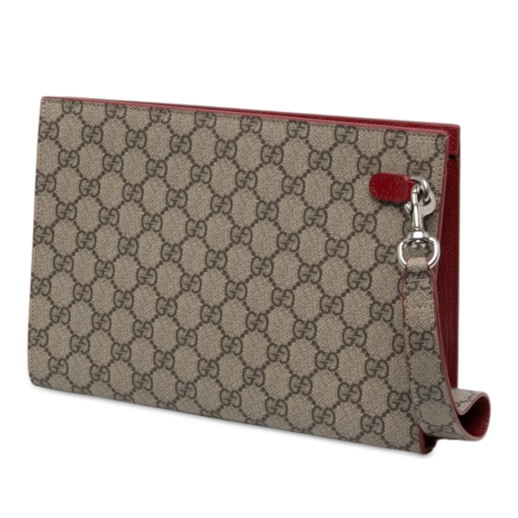Gucci GG Supreme Clutch | Pre-Owned UAE | Libas Collective
