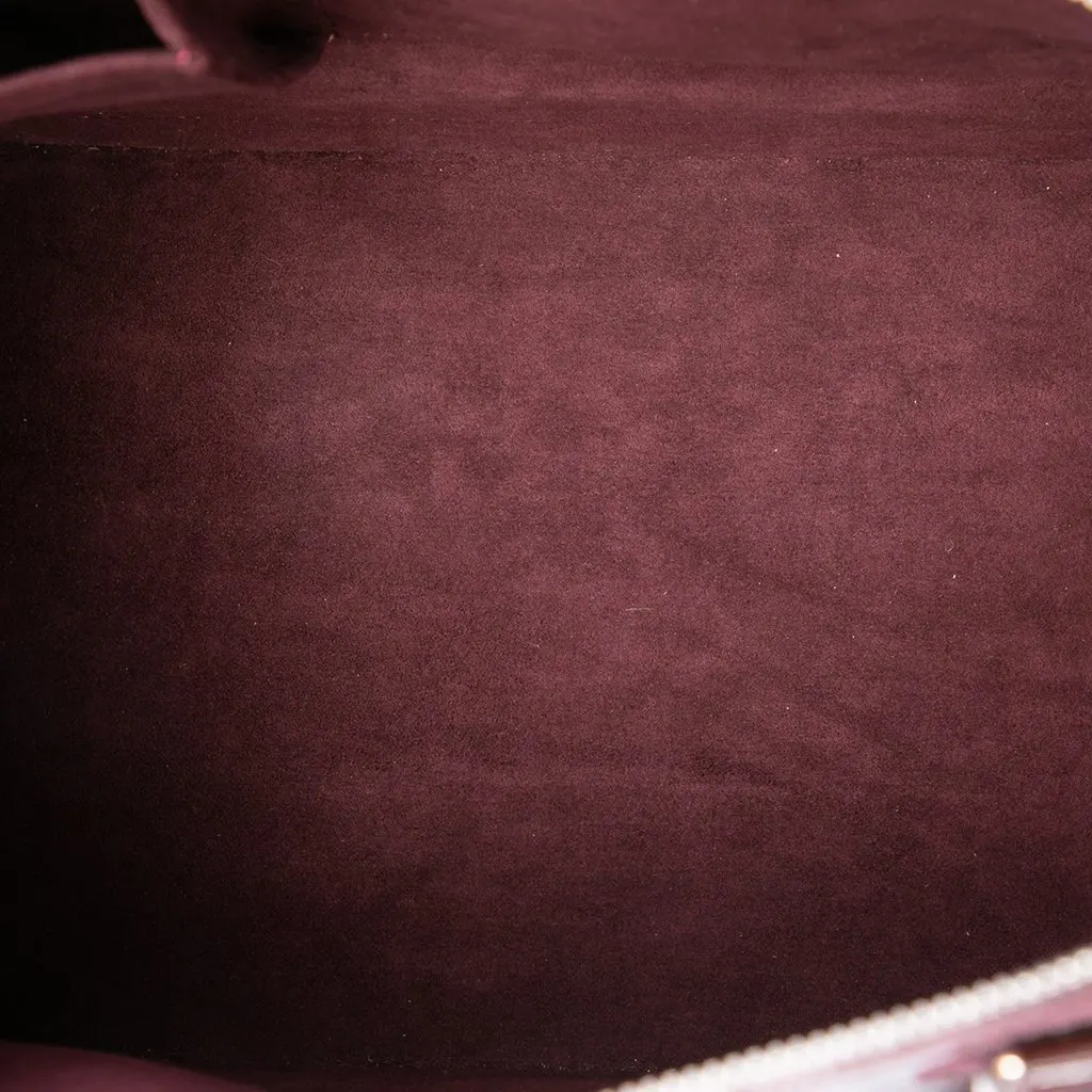 Louis Vuitton Electric Epi Alma GM Purple Leather Very good - Model View
