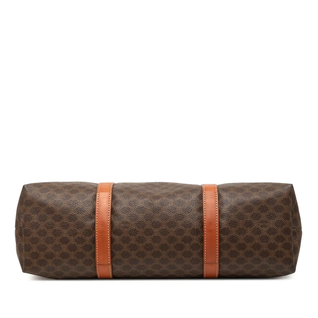 Celine Macadam Coated Canvas Tote Brown Very good - Inside View