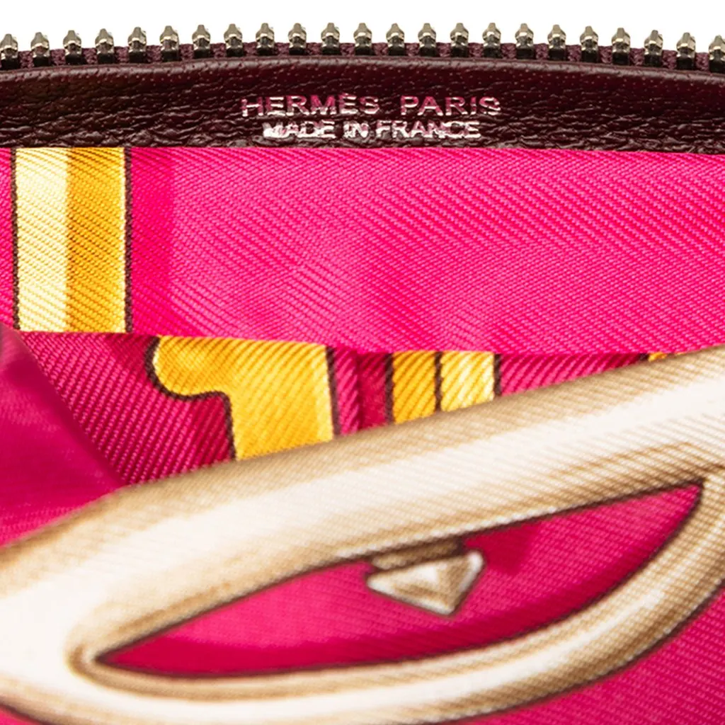 Hermès Bouclerie D Attelage Silky Pop Tote Pink Silk Very good - Box View