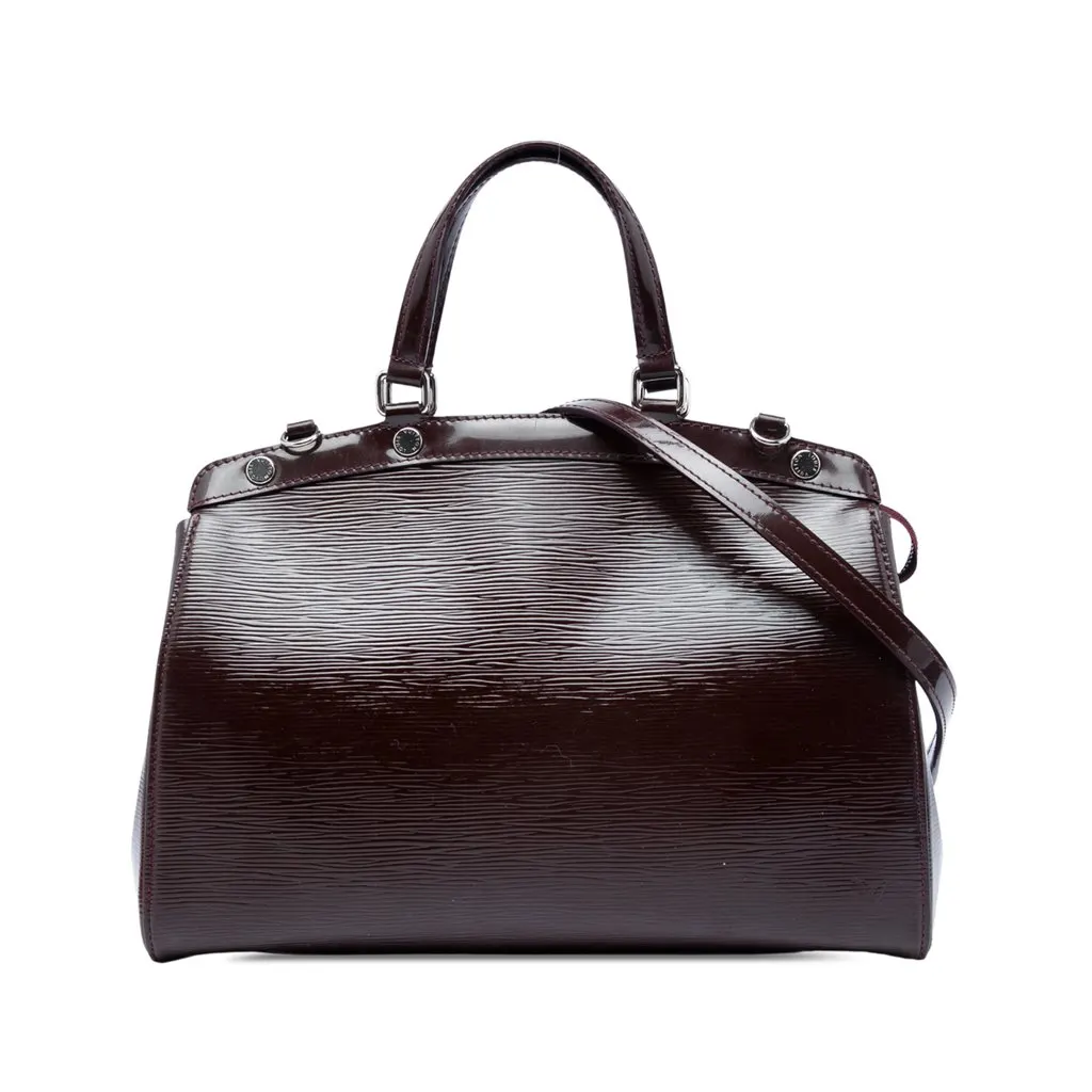 Louis Vuitton Electric Epi Brea MM Purple Leather Very good - Front View