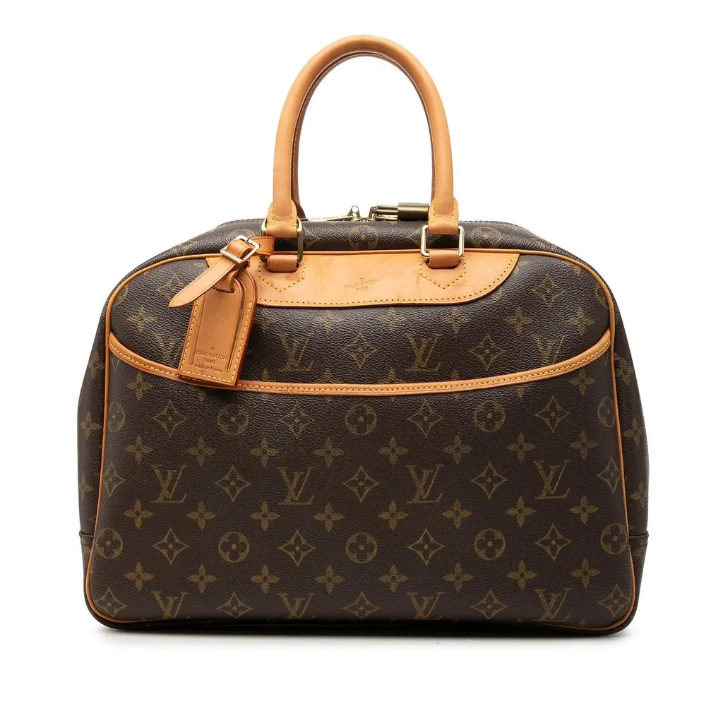 Louis Vuitton Monogram Deauville Brown Good - Front View