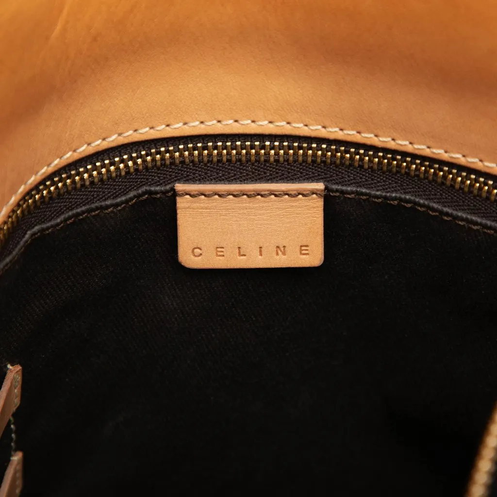 Celine Macadam Coated Canvas Tote Brown Very good - Box View