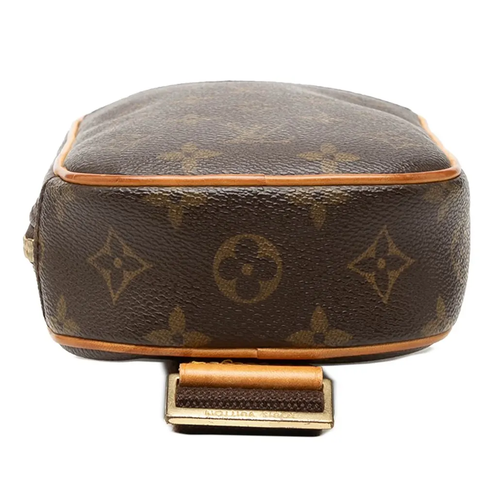 Louis Vuitton Monogram Pochette Gange Brown Very good - Inside View