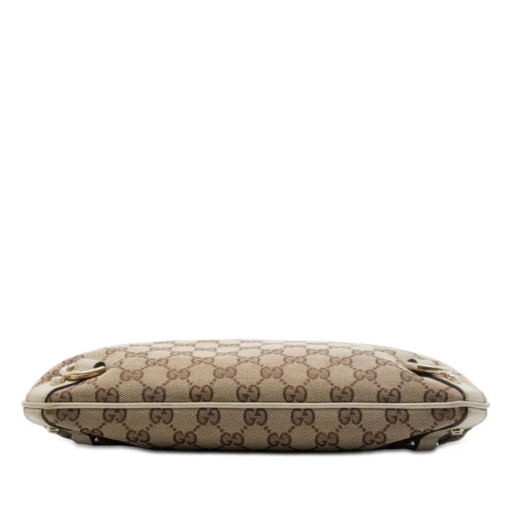 Gucci GG Canvas Abbey D Ring Crossbody Beige Very good - Inside View
