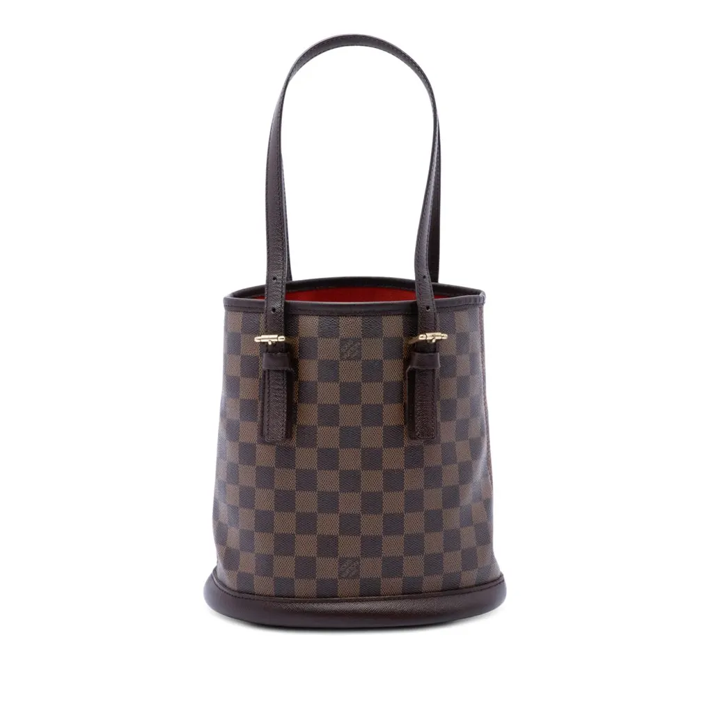 Louis Vuitton Damier Ebene Marais Brown Very good - Front View