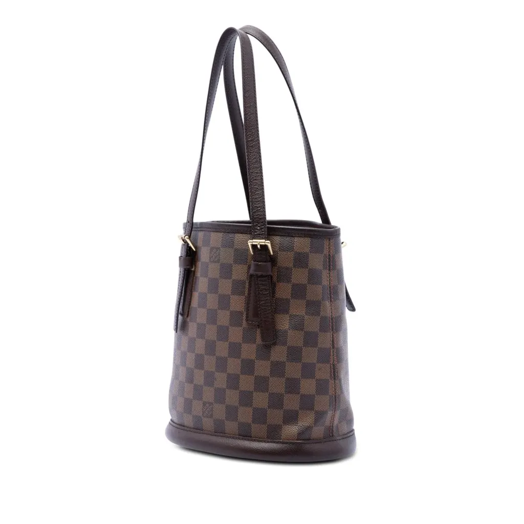 Louis Vuitton Damier Ebene Marais Brown Very good - Back View