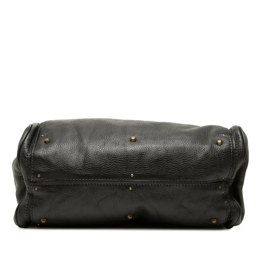 Chloé Medium Leather Paddington Handbag Black Leather Very good - Inside View
