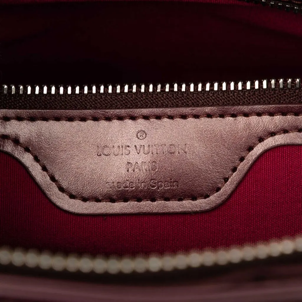 Louis Vuitton Monogram Mat Stockton Red Leather Good - Box View