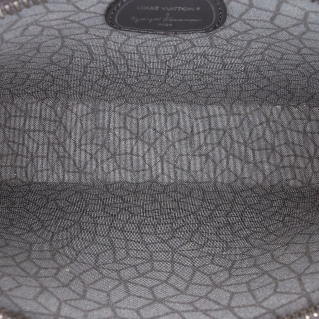 Louis Vuitton Yayoi Kusama Monogram Eclipse Reverse Pumpkin Wearable Wallet MultiColor Very good - Model View