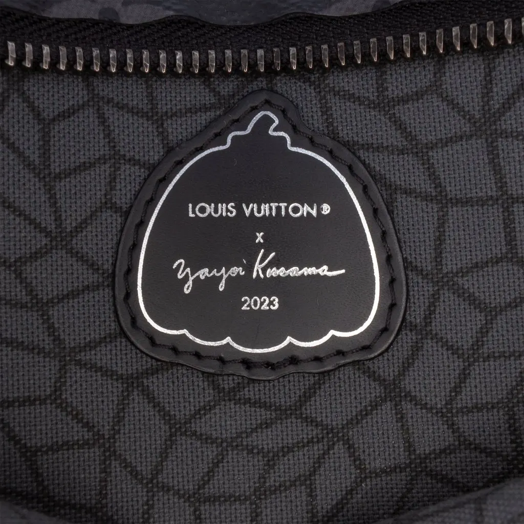 Louis Vuitton Yayoi Kusama Monogram Eclipse Reverse Pumpkin Wearable Wallet MultiColor Very good - Box View