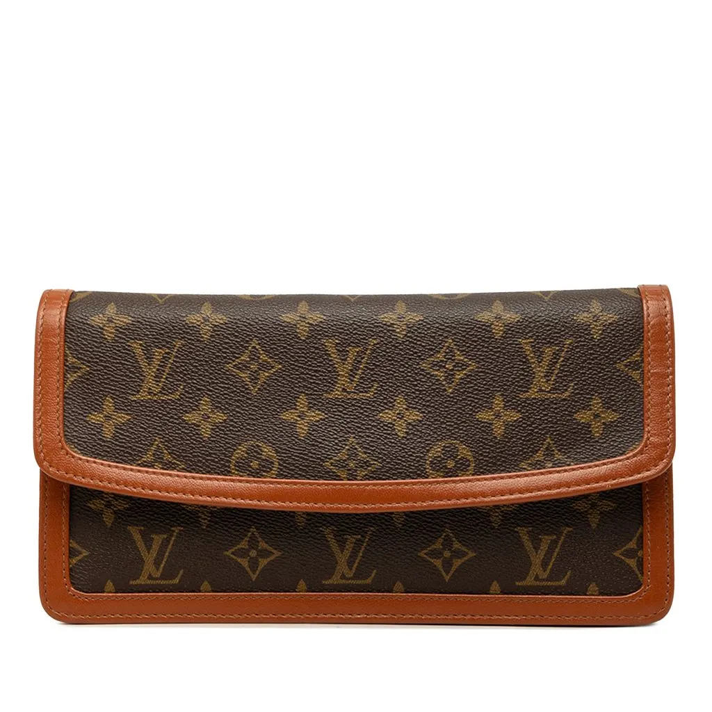 Louis Vuitton Monogram Pochette Dame PM Brown Very good - Front View