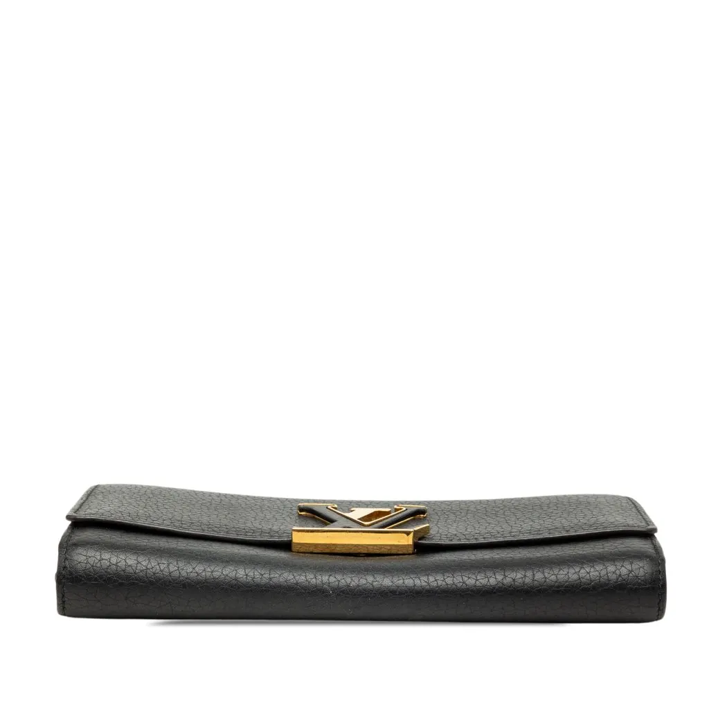 Louis Vuitton Taurillon Capucines Long Wallet Black Leather Very good - Inside View