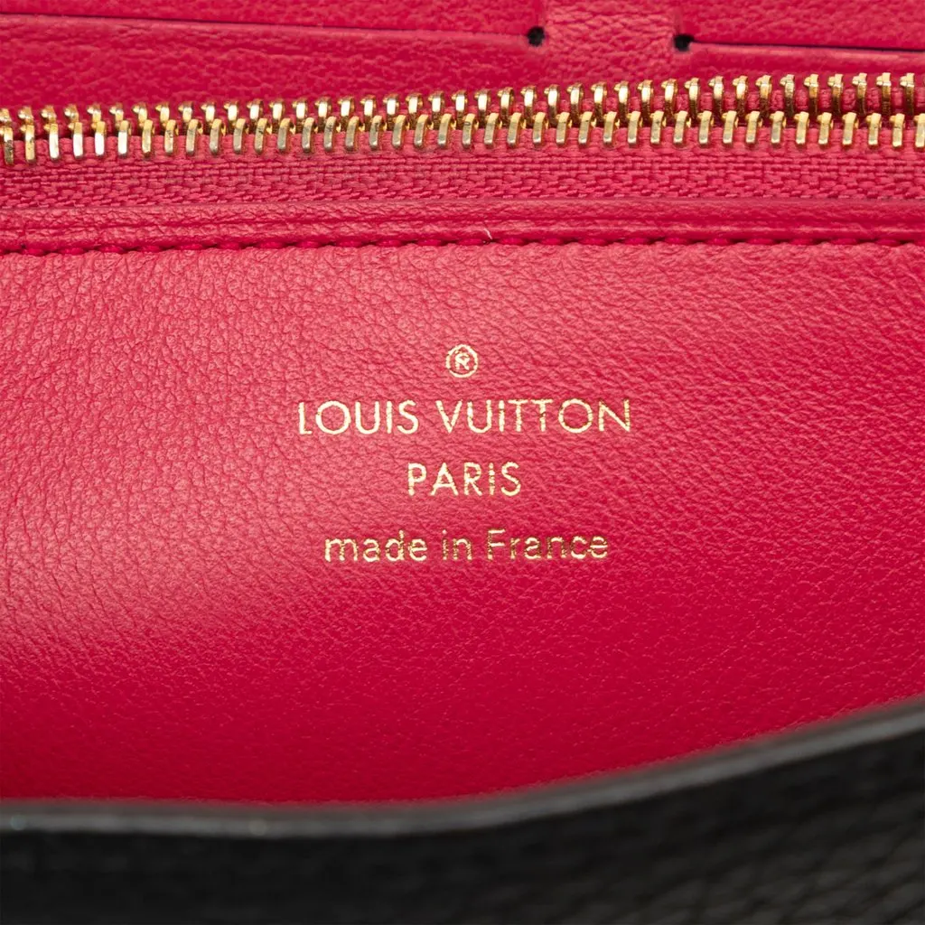 Louis Vuitton Taurillon Capucines Long Wallet Black Leather Very good - Box View