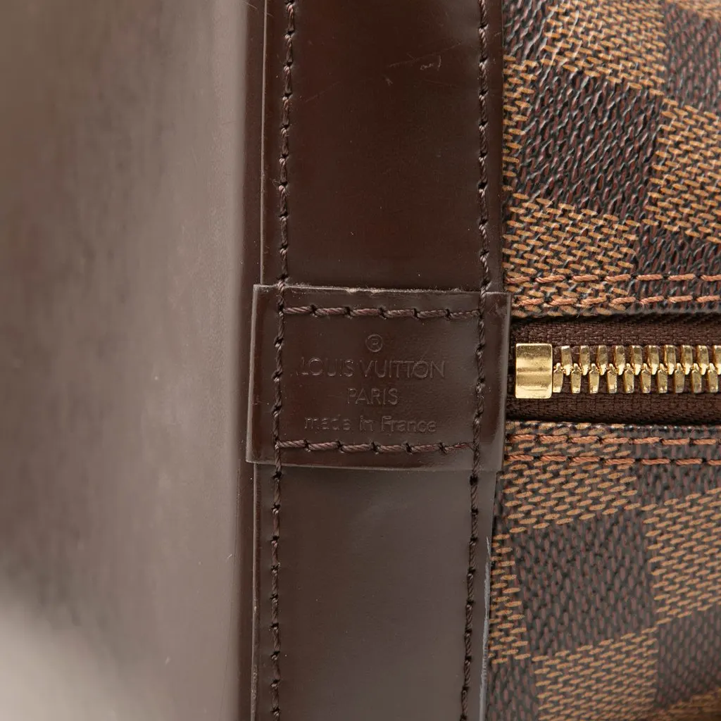 Louis Vuitton Damier Ebene Alma PM Brown Canvas Very good - Box View