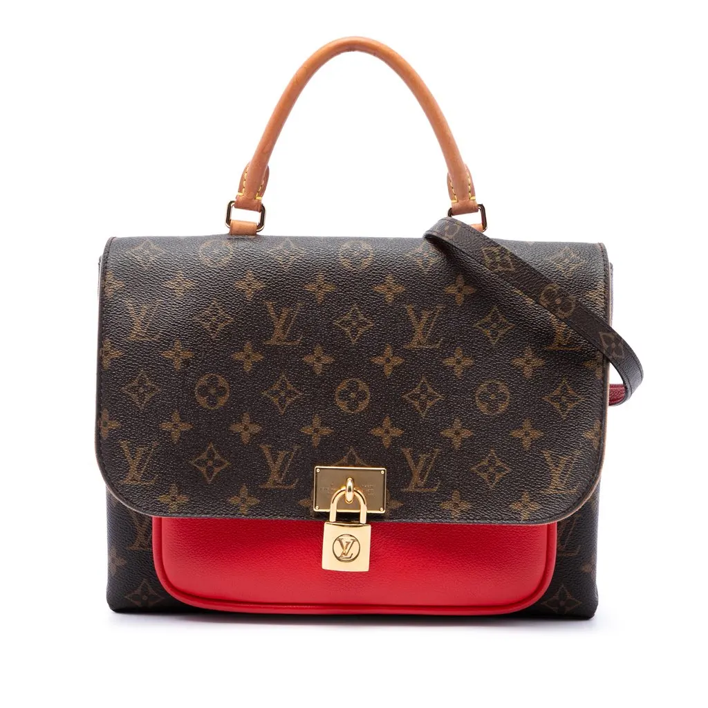 Louis Vuitton Monogram Marignan Brown Canvas Very good - Front View