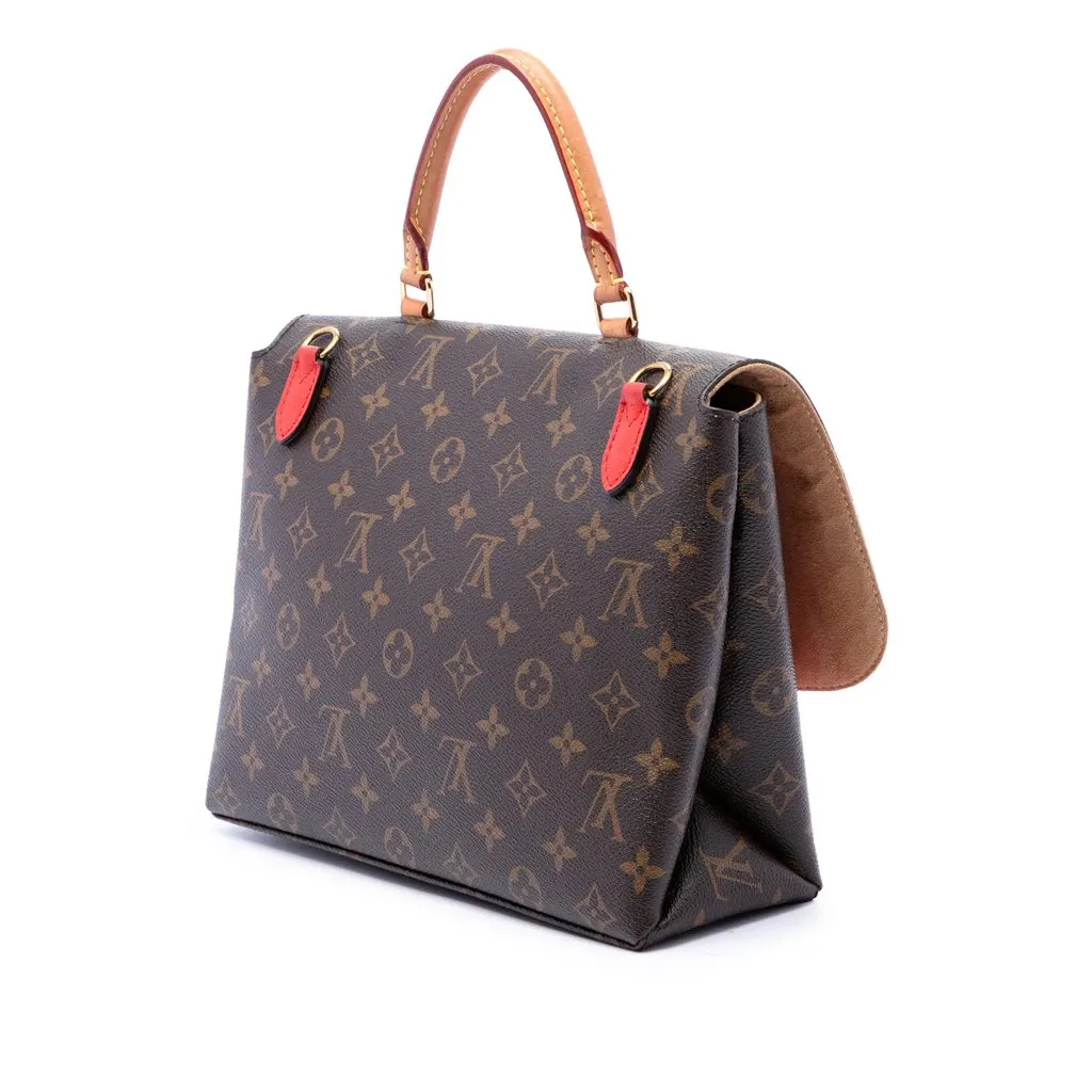 Louis Vuitton Monogram Marignan Brown Canvas Very good - Back View
