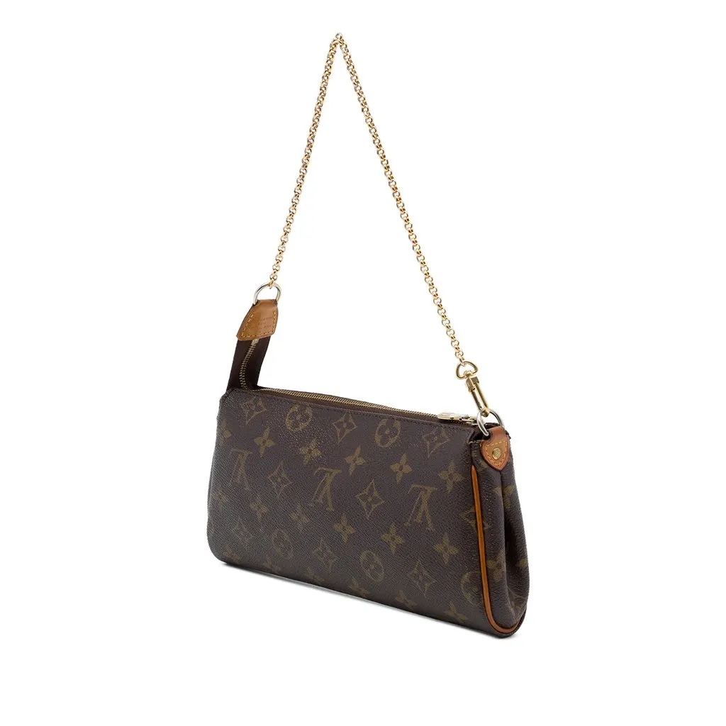 Louis Vuitton Monogram Eva Brown Canvas Good - Back View