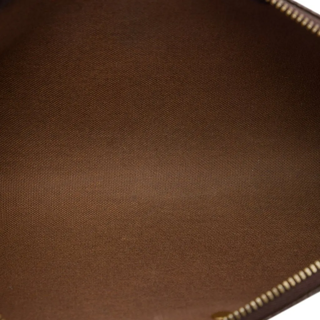 Louis Vuitton Monogram Eva Brown Canvas Good - Model View