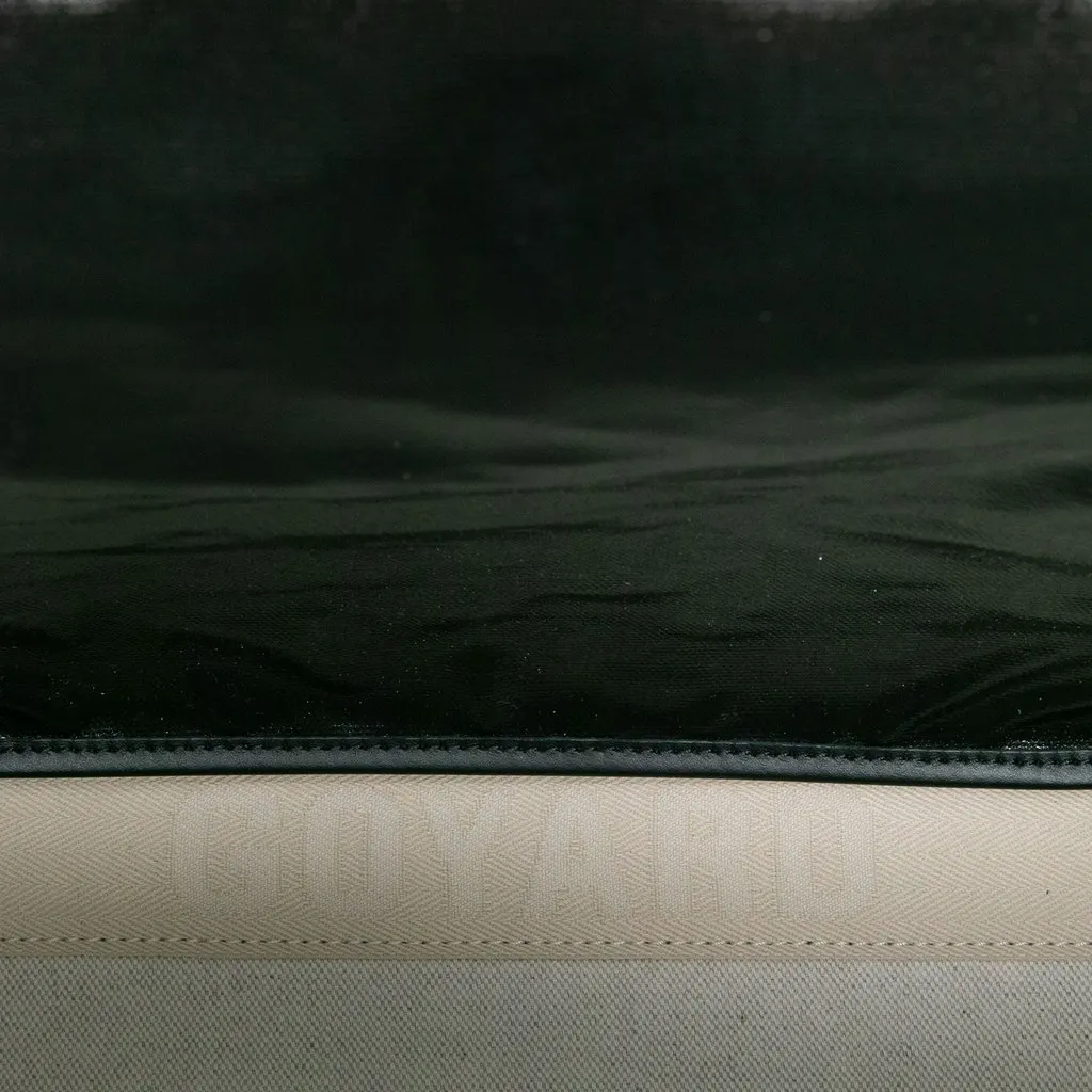 Goyard Goyardine Bellechasse PM Black Canvas Very good - Model View