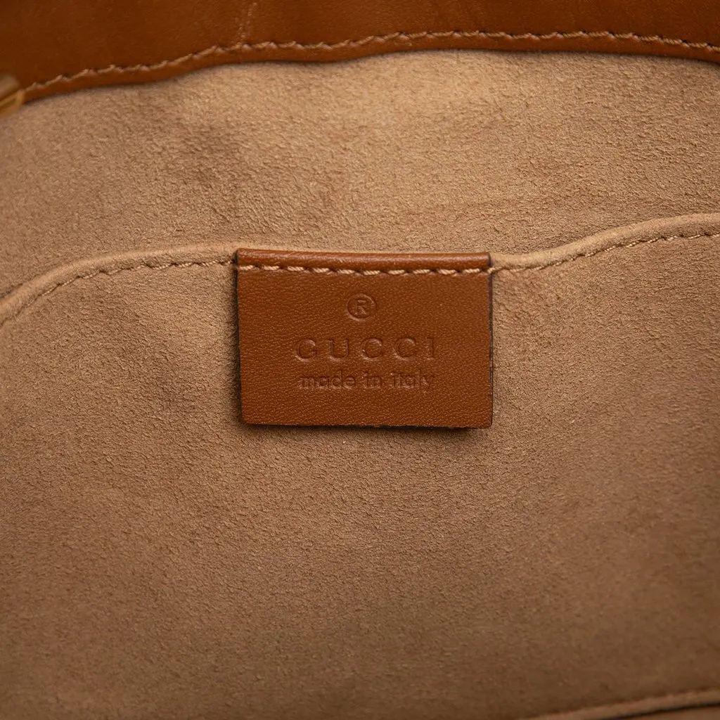 Gucci Small GG Supreme Padlock Tote Beige Canvas Very good - Box View