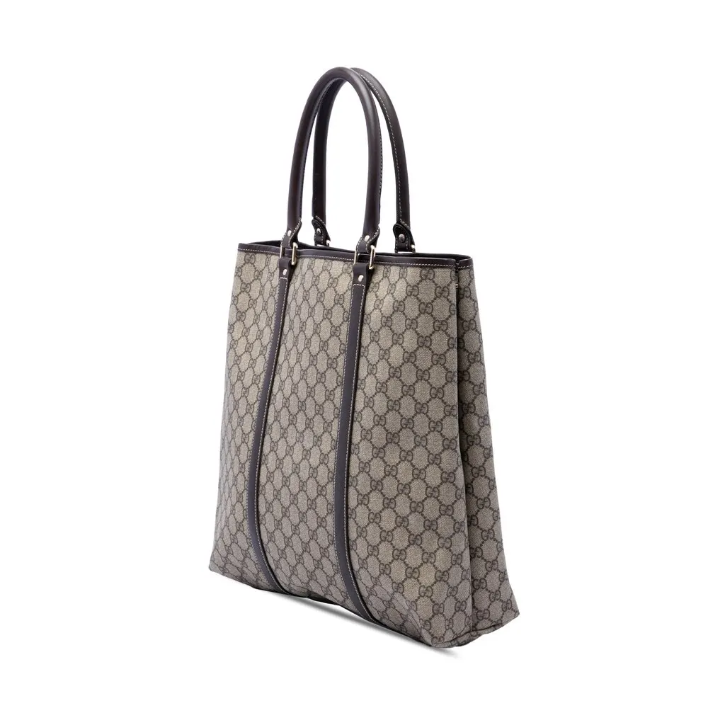 Gucci GG Supreme Joy Vertical Tote Beige Very good - Back View