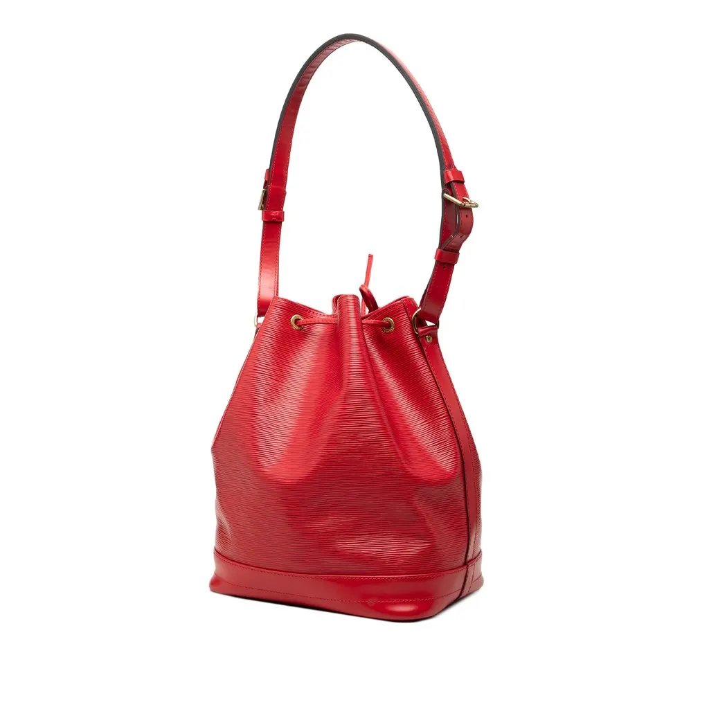 Louis Vuitton Epi Noe GM Red Leather Very good - Back View