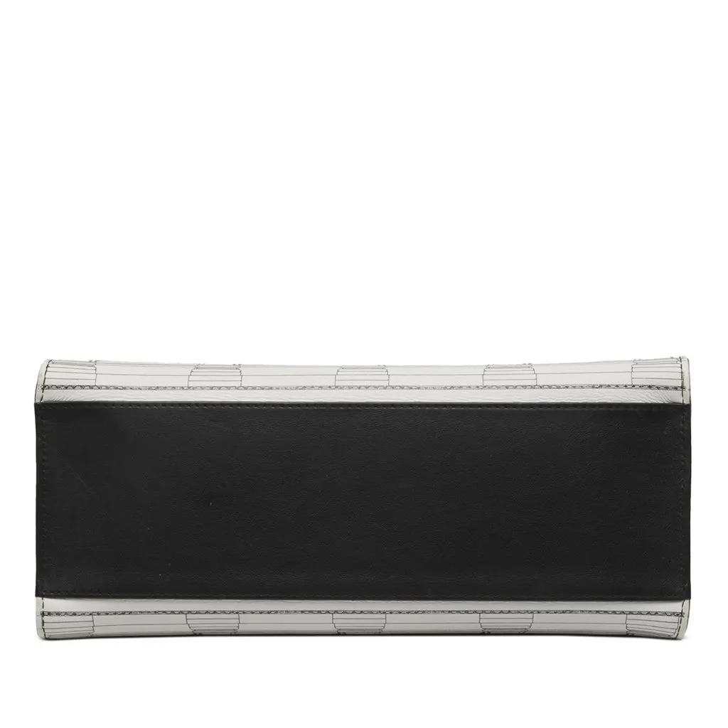 Louis Vuitton Fornasetti Architettura OnTheGo MM White Leather Very good - Inside View