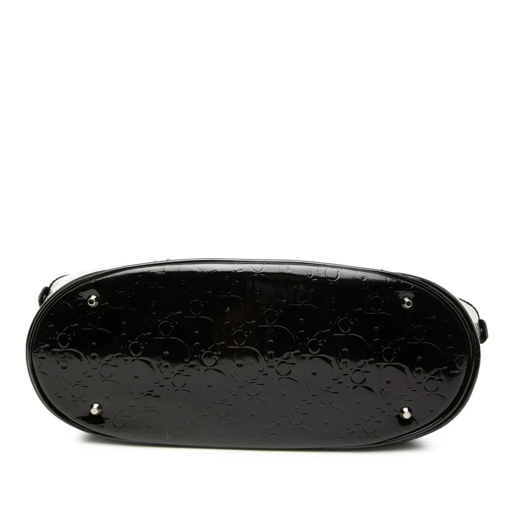 Dior Diorissimo Trotter Patent Tote Black Leather Very good - Inside View