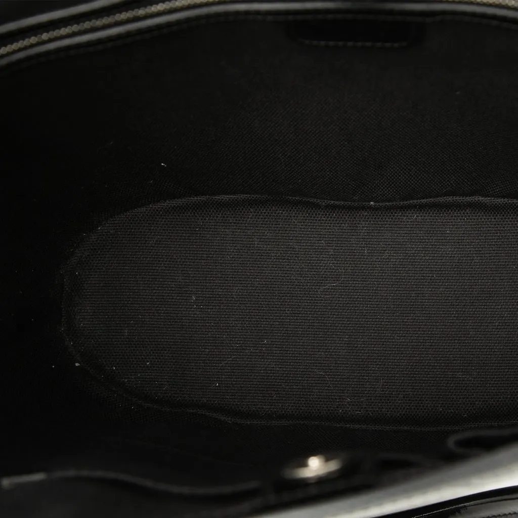 Dior Diorissimo Trotter Patent Tote Black Leather Very good - Model View