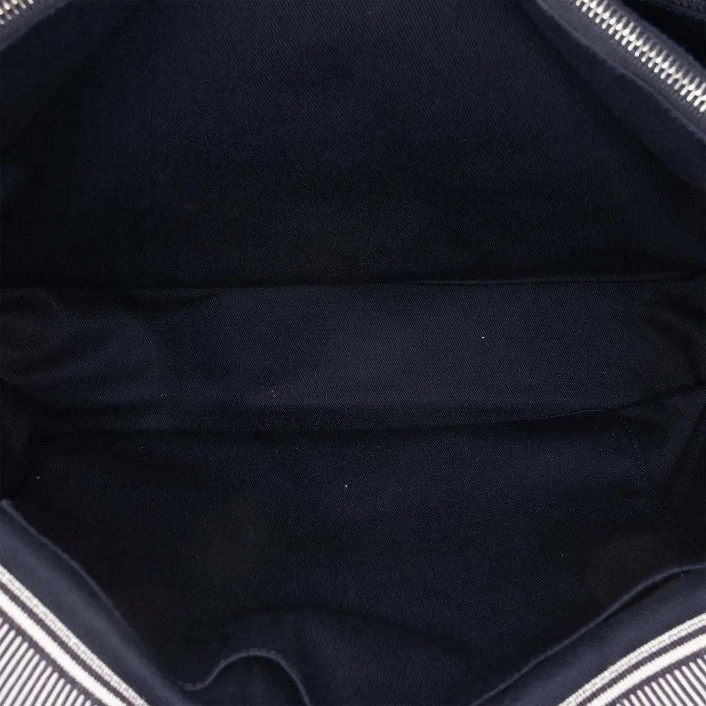 Chanel CC Large Denim Shopping Tote Blue Very good - Box View