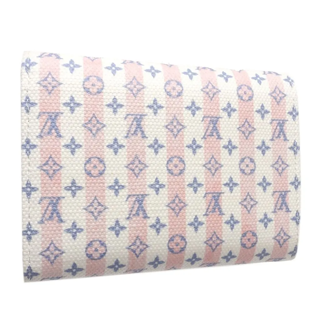 Louis Vuitton Monogram Trunks and Bags Victorine Wallet Blue Very good - Back View
