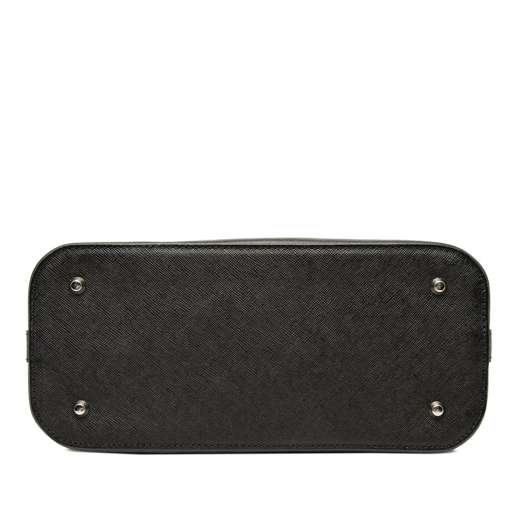 Burberry Leather Shoulder Bag Black Leather Very good - Inside View