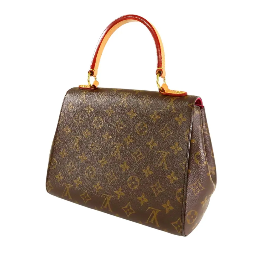 Louis Vuitton Monogram Cluny BB Brown Very good - Back View