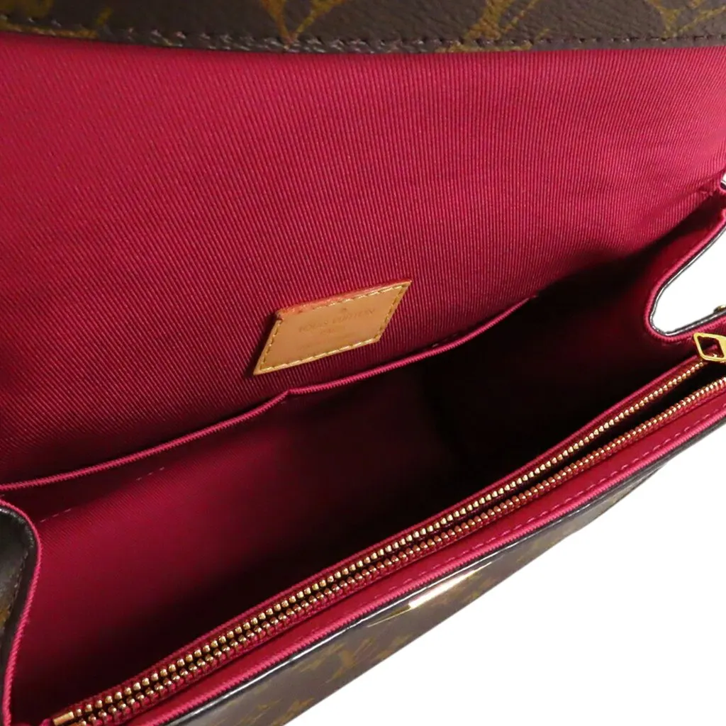 Louis Vuitton Monogram Cluny BB Brown Very good - Model View