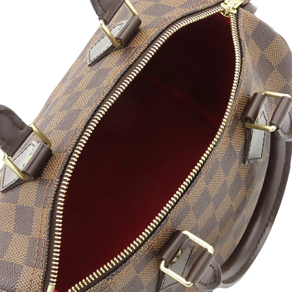 Louis Vuitton Damier Ebene Speedy 25 Brown Very good - Model View