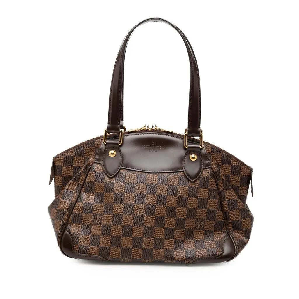 Louis Vuitton Damier Ebene Verona PM Brown Very good - Front View