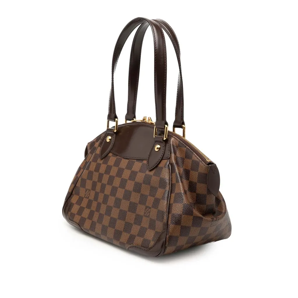 Louis Vuitton Damier Ebene Verona PM Brown Very good - Back View