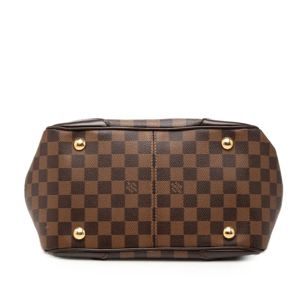 Louis Vuitton Damier Ebene Verona PM Brown Very good - Inside View