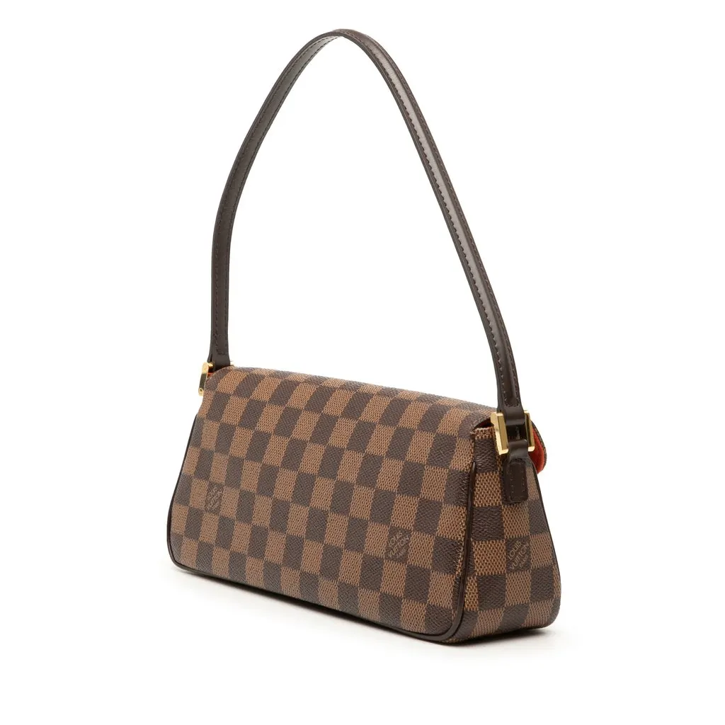 Louis Vuitton Damier Ebene Recoleta Brown Very good - Back View