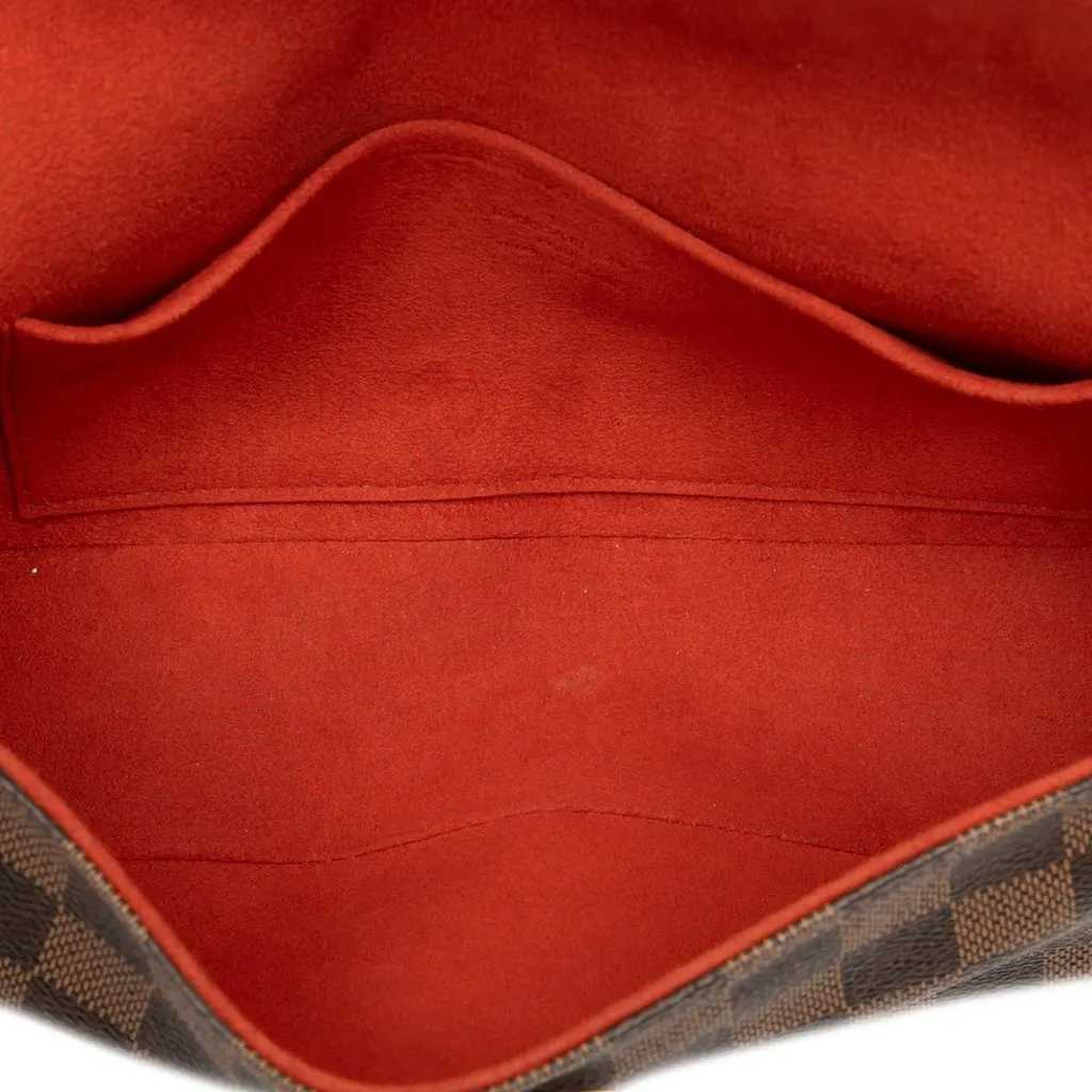 Louis Vuitton Damier Ebene Recoleta Brown Very good - Model View