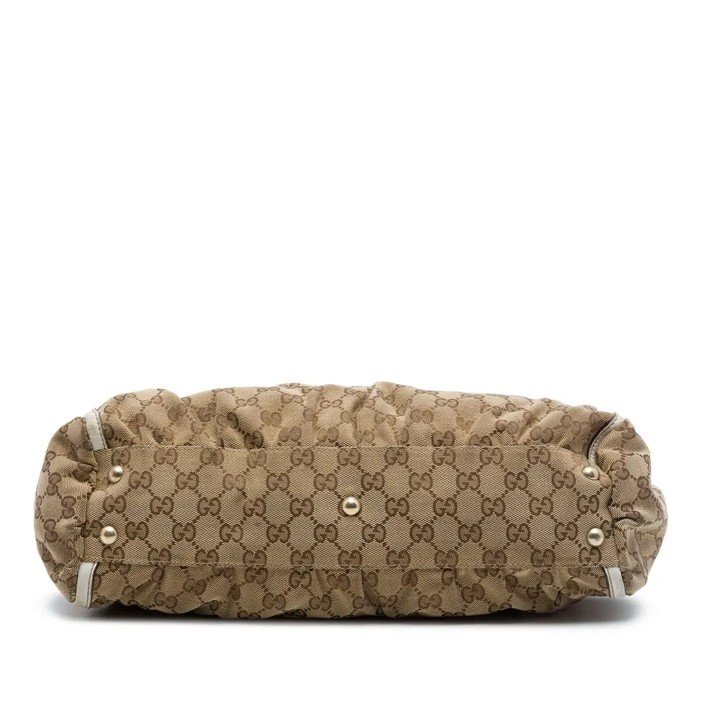 Gucci GG Canvas Abbey D Ring Tote Beige Very good - Inside View