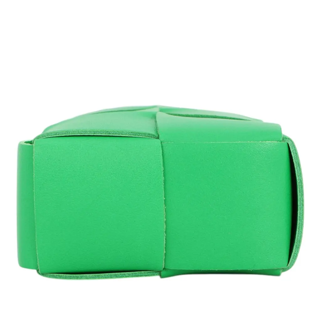 Bottega Veneta Nappa Maxi Intrecciato Cassette Phone Holder Green Leather Very good - Inside View