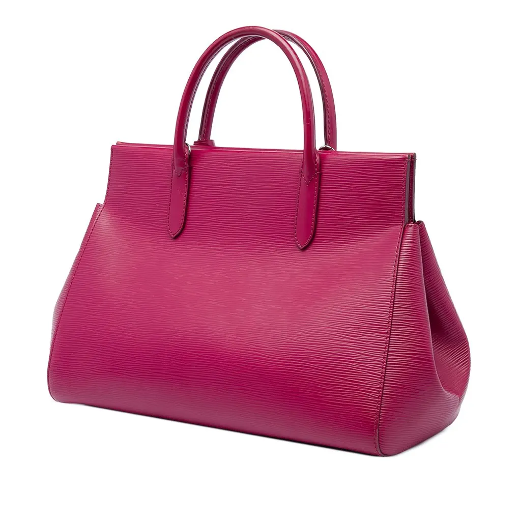 Louis Vuitton Epi Marly MM Pink Leather Very good - Back View