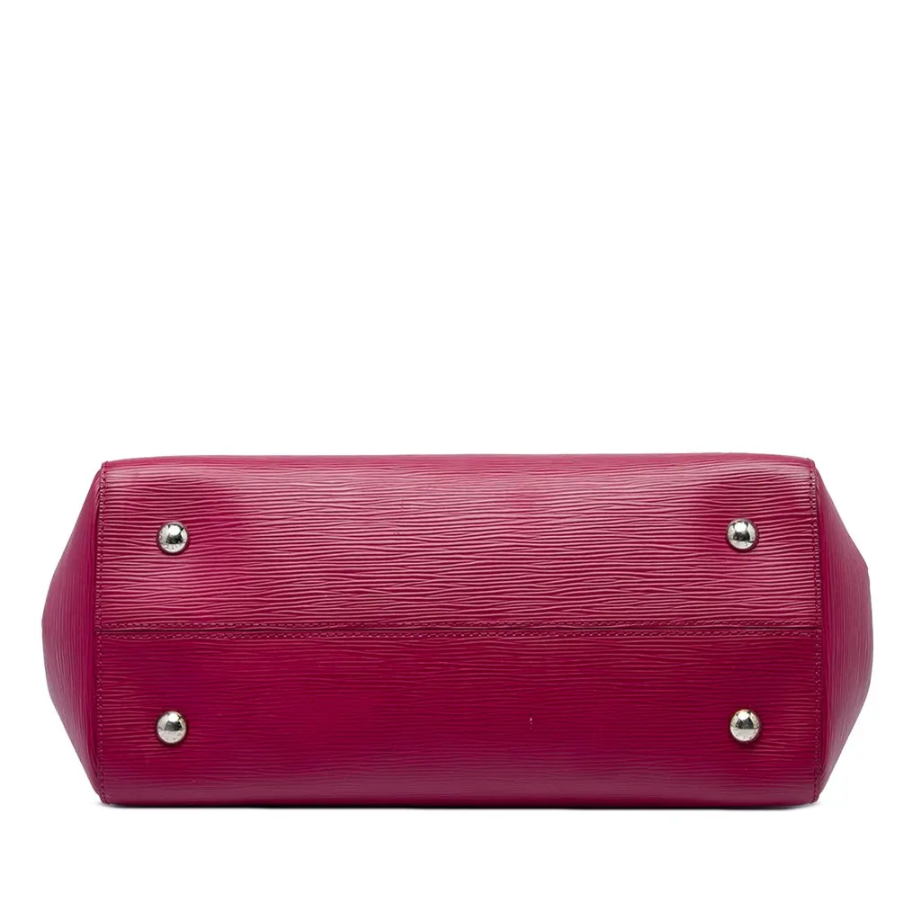 Louis Vuitton Epi Marly MM Pink Leather Very good - Inside View