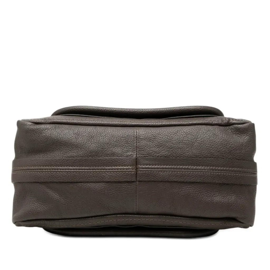 Chloé Small Pebbled Leather Paraty Satchel MultiColor Leather Very good - Inside View