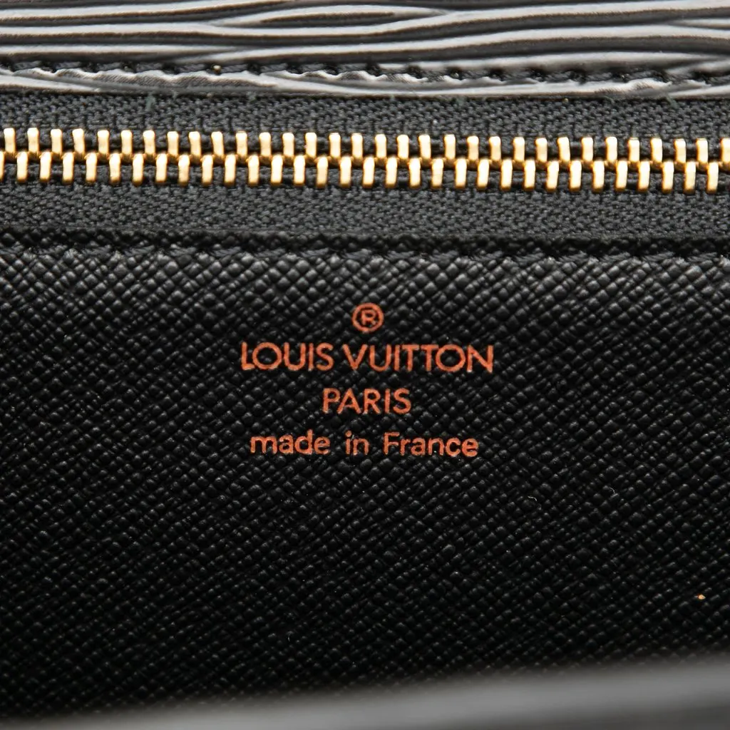 Louis Vuitton Epi Monceau 28 Black Leather Very good - Box View