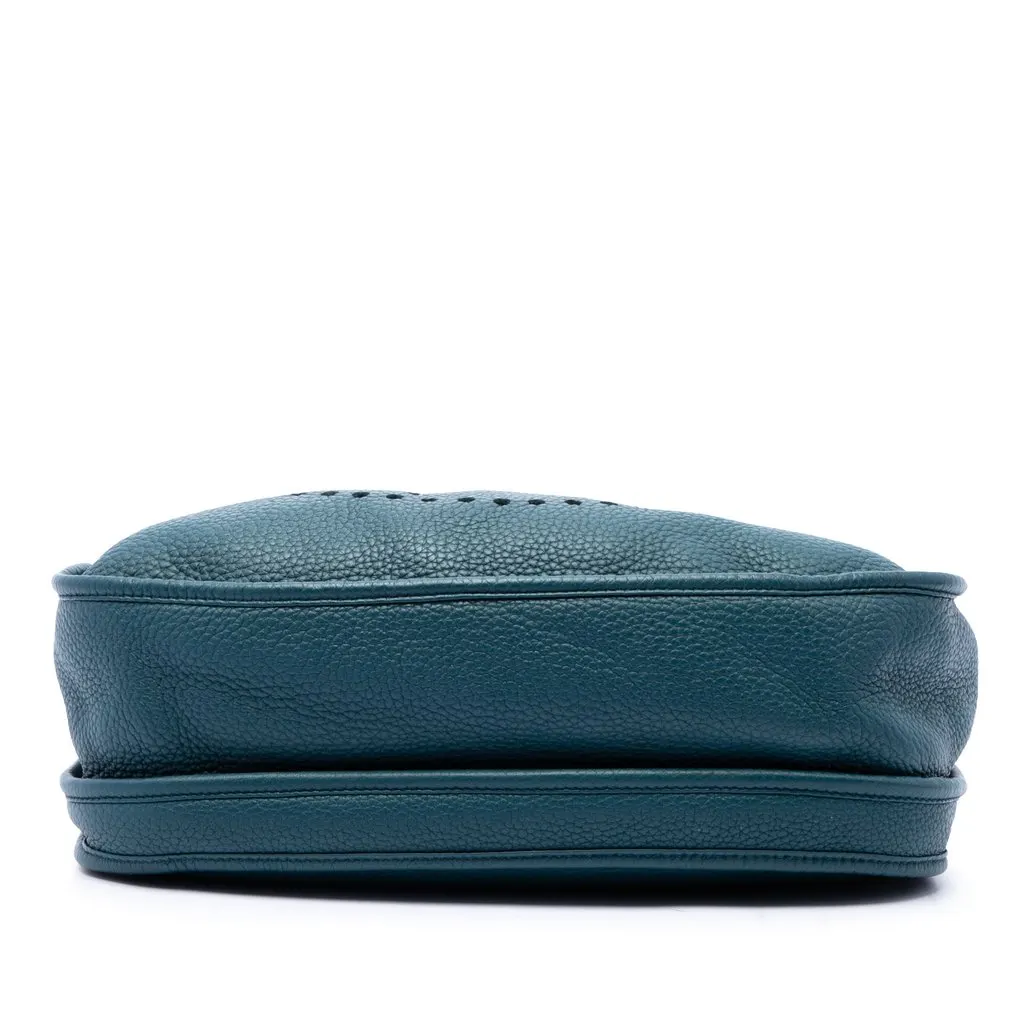 Hermès Clemence Evelyne III 29 Blue Leather Very good - Inside View