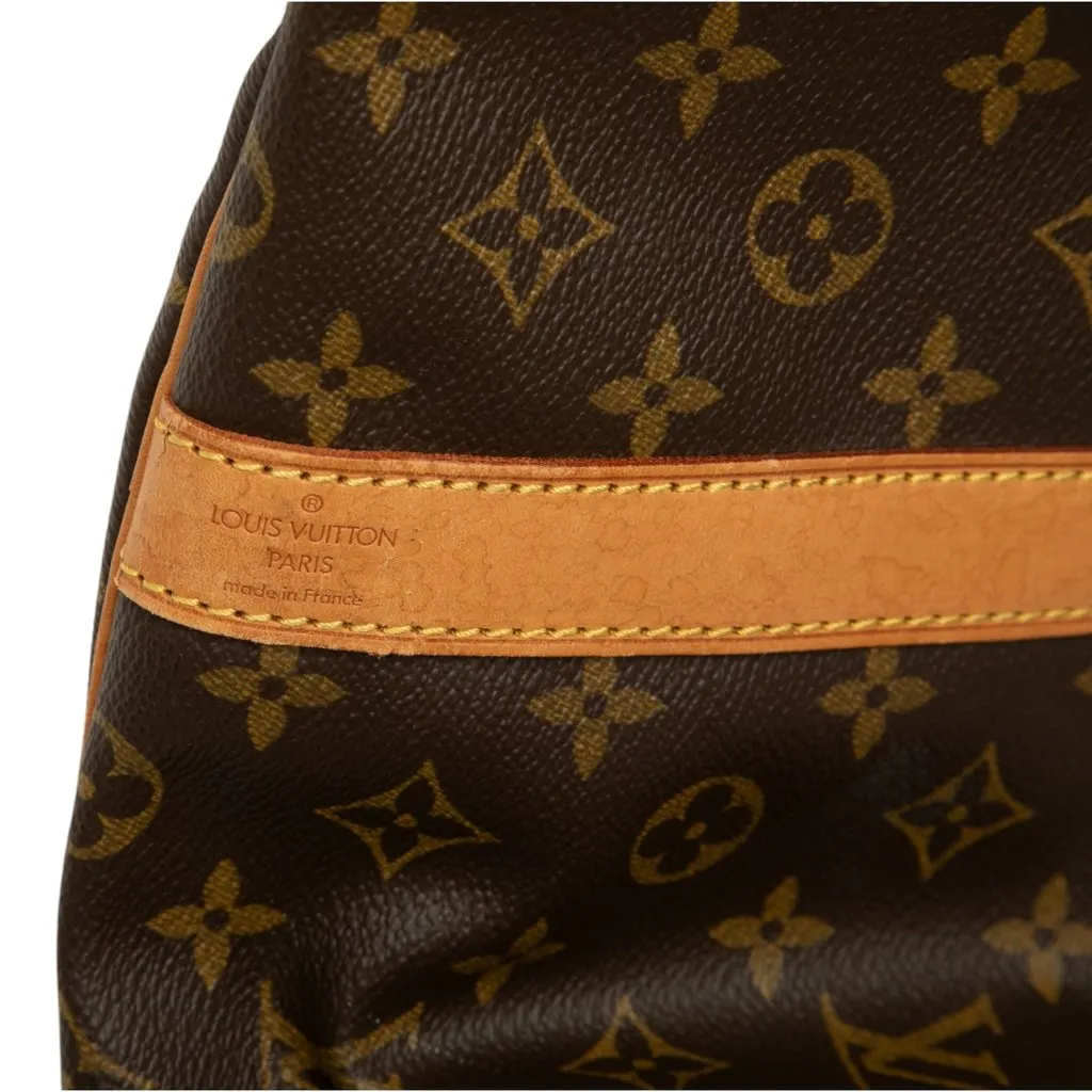 Louis Vuitton Monogram Keepall Bandouliere 60 Brown Canvas Good - Box View