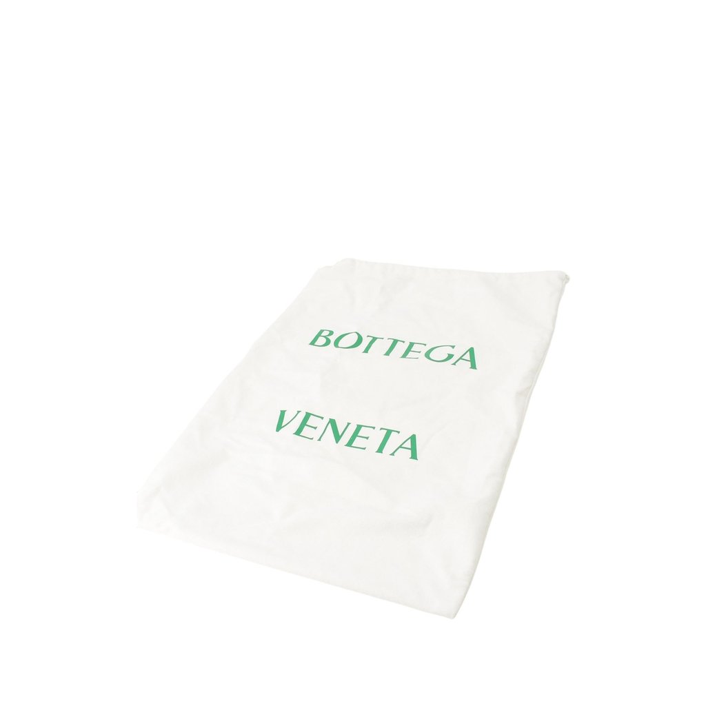 Bottega Veneta Lambskin Maxi Intrecciato Padded Lock Tote Wh